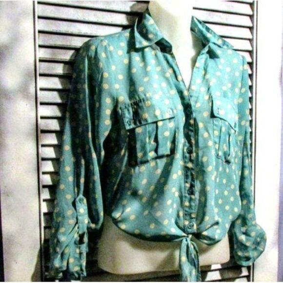 Takara Sm Tie Front Blouse - Picture 6 of 8